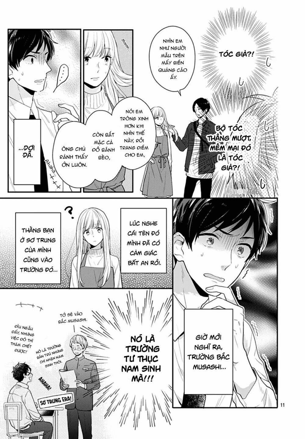 Soko No Koisuru Baitosho-Kun Chapter 1 - Trang 2