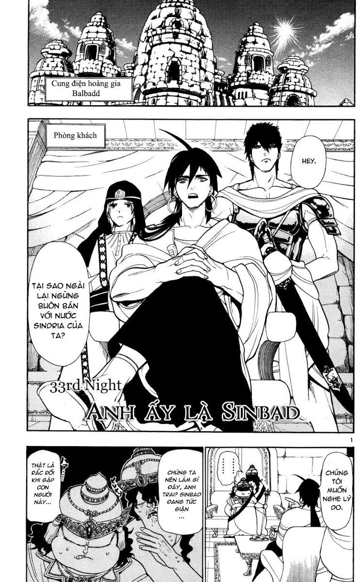 Magi: Bậc Thầy Pháp Thuật Chapter 33 - Trang 2