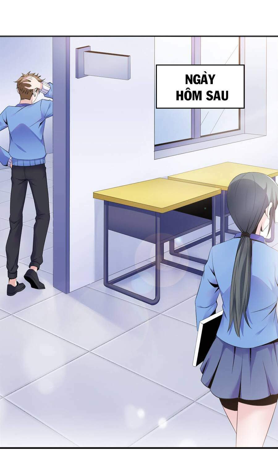 siêu thần hẹn hò cùng hoa khôi chapter 1 - Trang 2