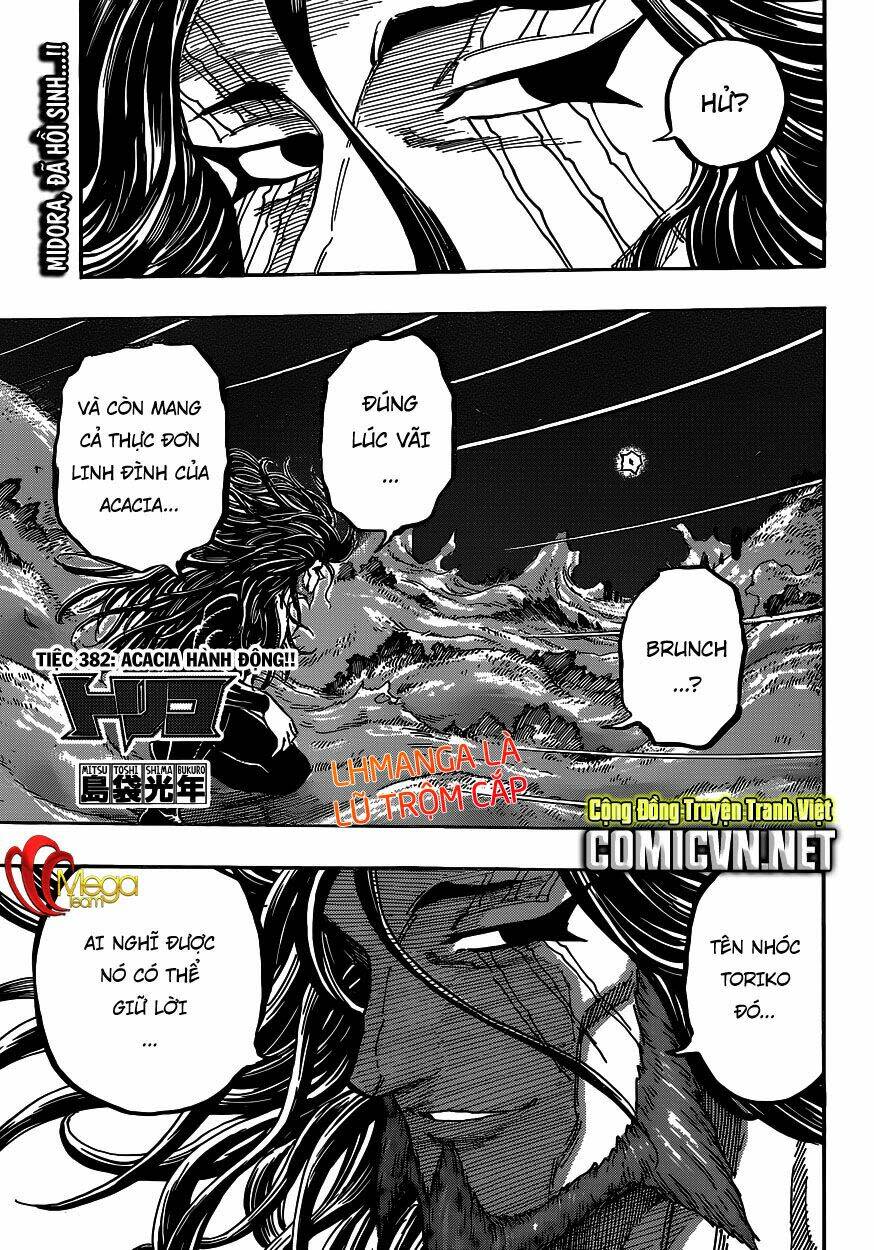 thợ săn ẩm thực chapter 382 - Next chapter 383