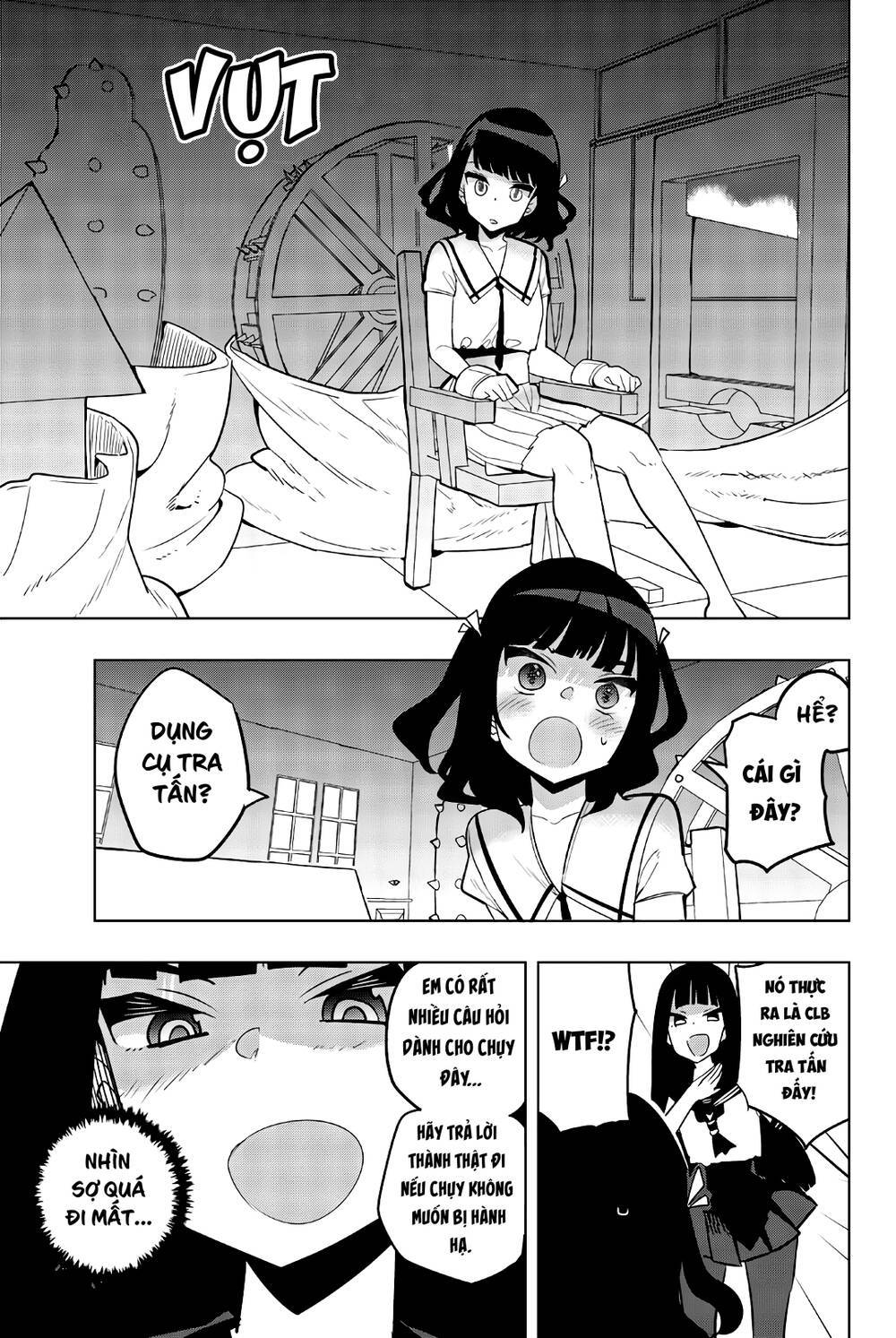 houkago no goumon shoujo chapter 57: sự thật về tamayodo ruri - Next chapter 57: sự thật về tamayodo ruri