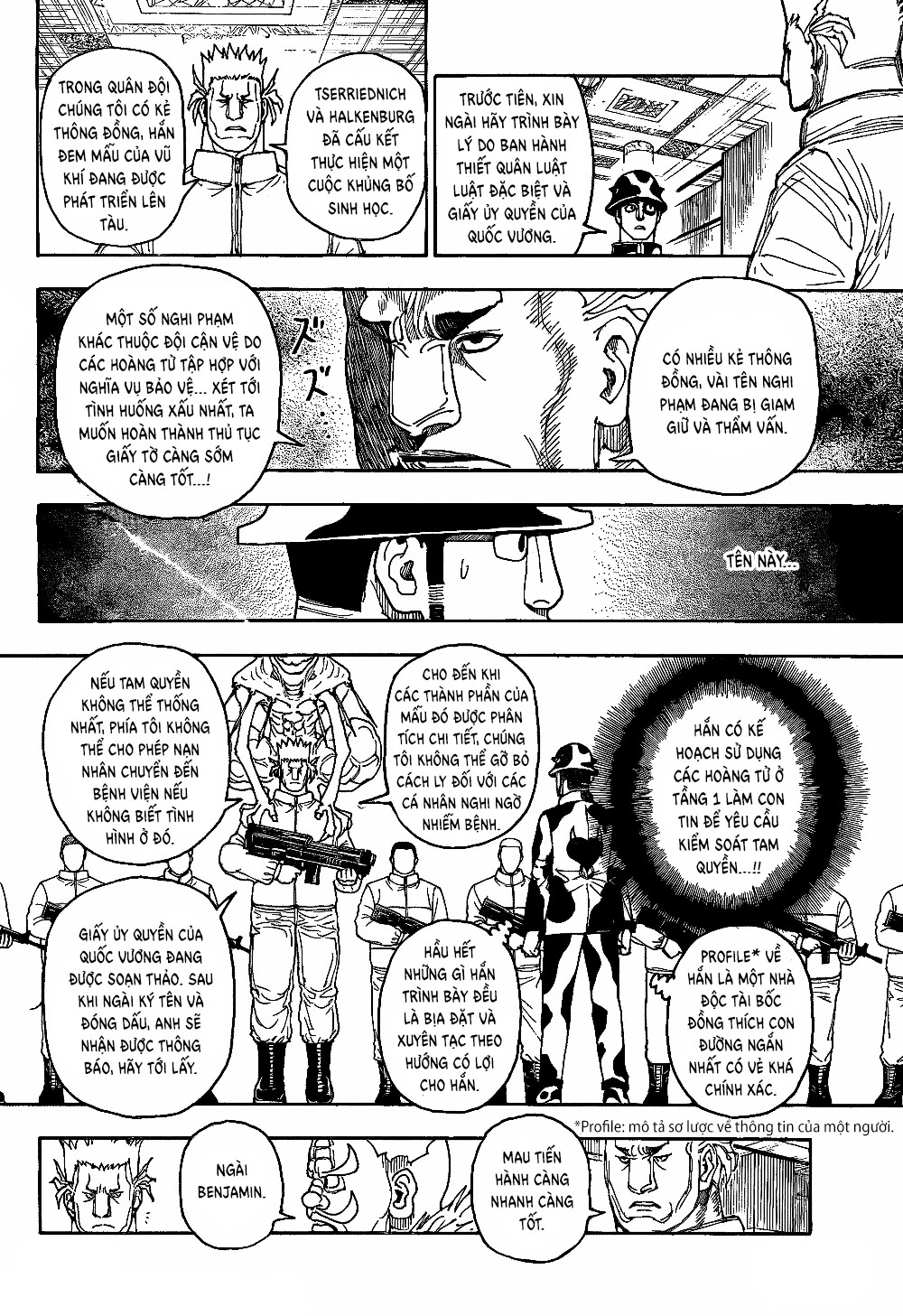 hunter x hunter Chapter 410 - Next 