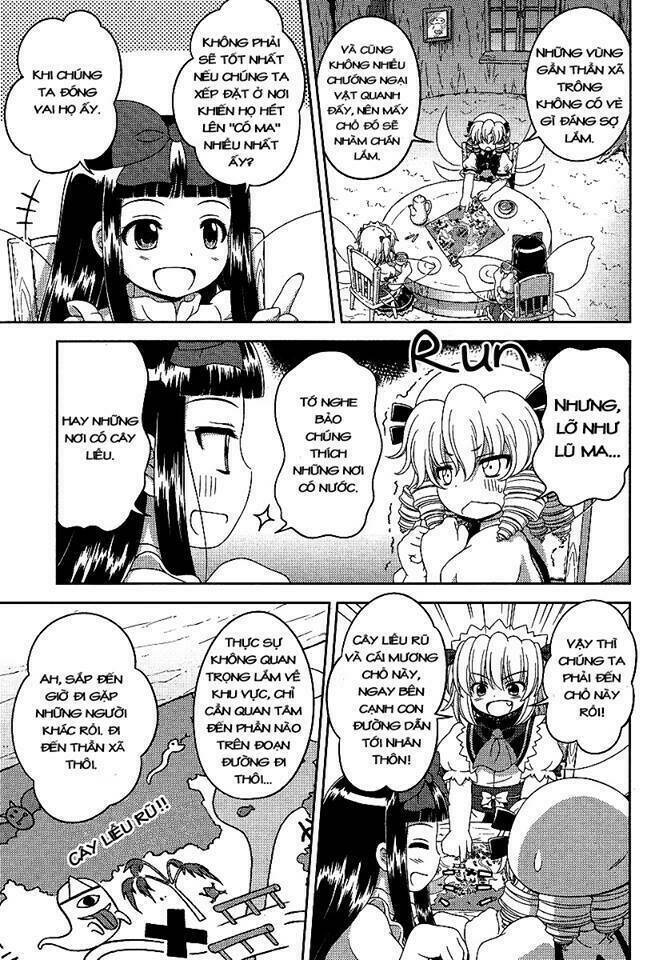 Touhou Sangetsusei: Oriental Sacred Place Chapter 3: Thứ ẩn giấu bên dưới những hòn đá (phần 1) - Next 