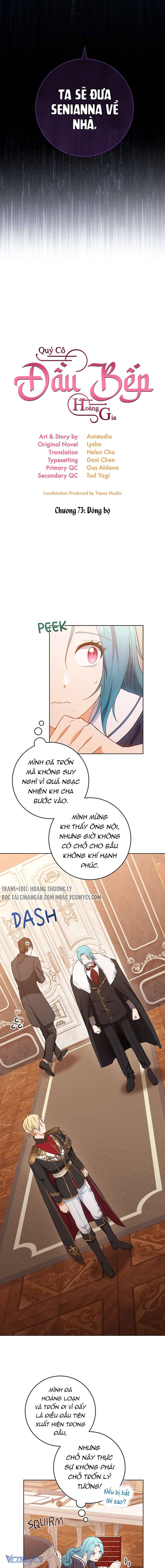 quý cô đầu bếp hoàng gia Chap 73 - Next Chapter 74