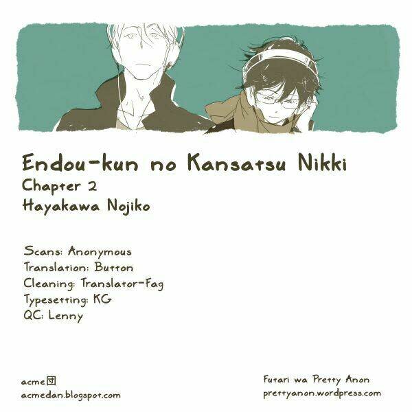 Endou-Kun No Kansatsu Nikki Chapter 4.5 - Trang 2