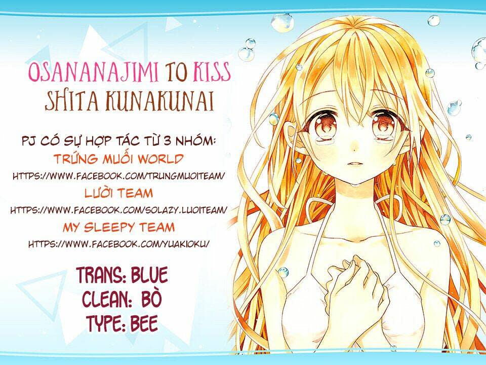 Osananajimi To, Kiss Shitakunakunai Chapter 3 - Trang 2