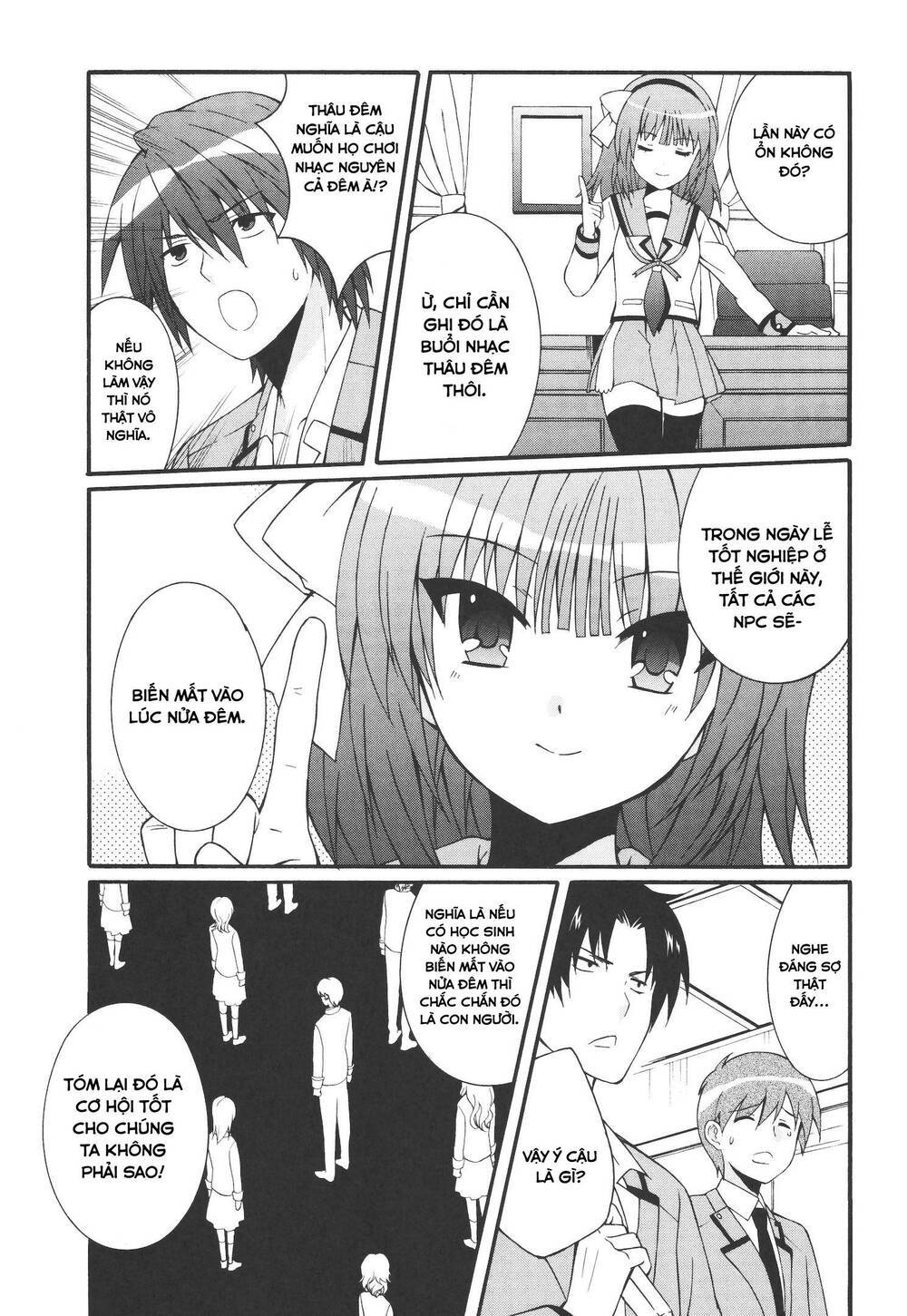 angel beats! heaven's door chapter 63 - Next chapter 64