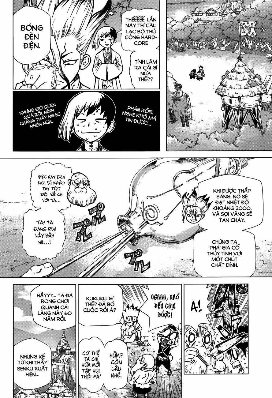 dr.stone - hồi sinh thế giới chapter 53: câu lạc bộ thủ công hardcore! - Trang 2