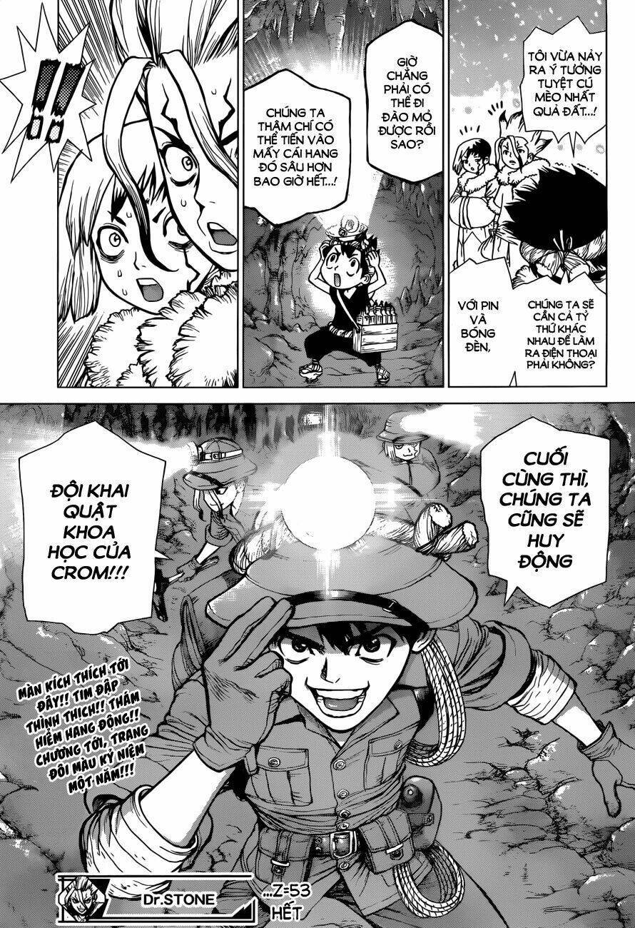 dr.stone - hồi sinh thế giới chapter 53: câu lạc bộ thủ công hardcore! - Trang 2