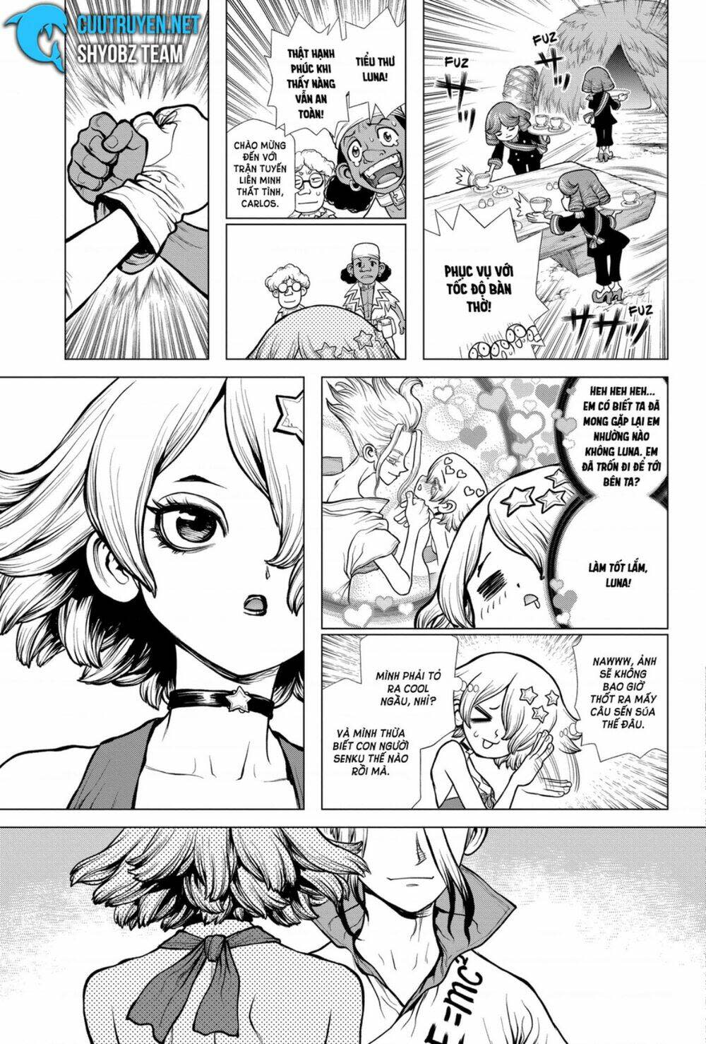 dr.stone - hồi sinh thế giới chapter 168 - Trang 2