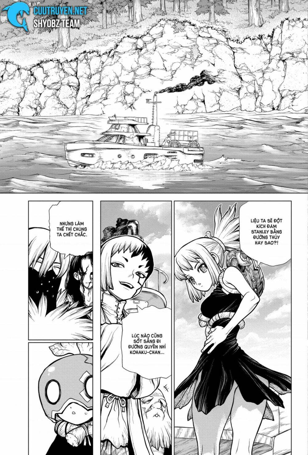 dr.stone - hồi sinh thế giới chapter 168 - Trang 2