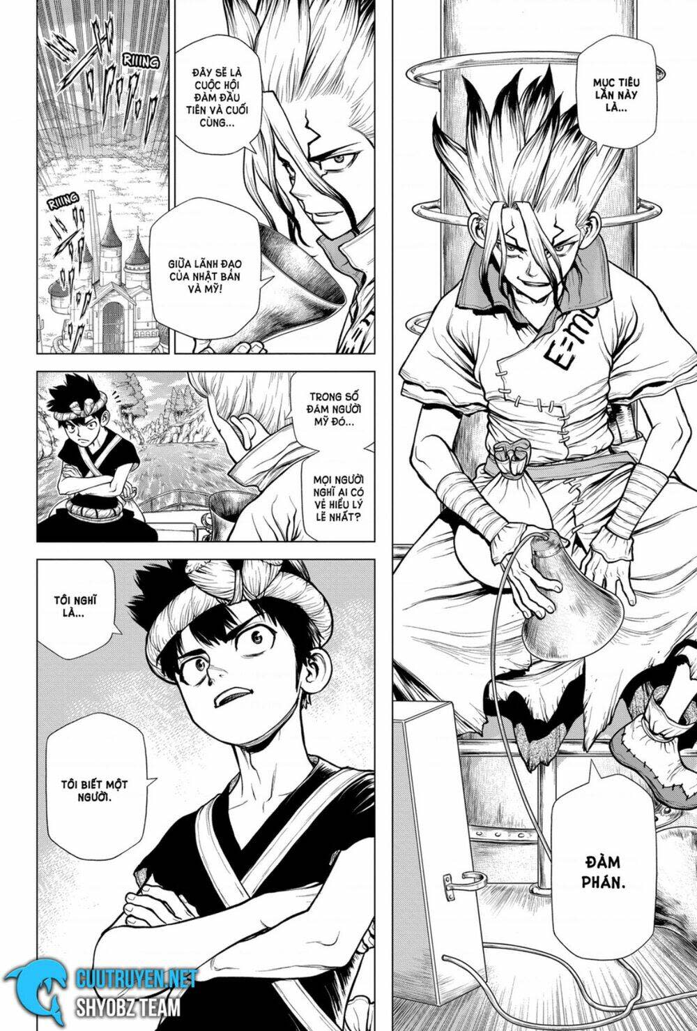 dr.stone - hồi sinh thế giới chapter 168 - Trang 2