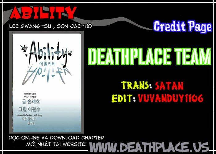 Ability Chapter 29 - Next Chapter 30