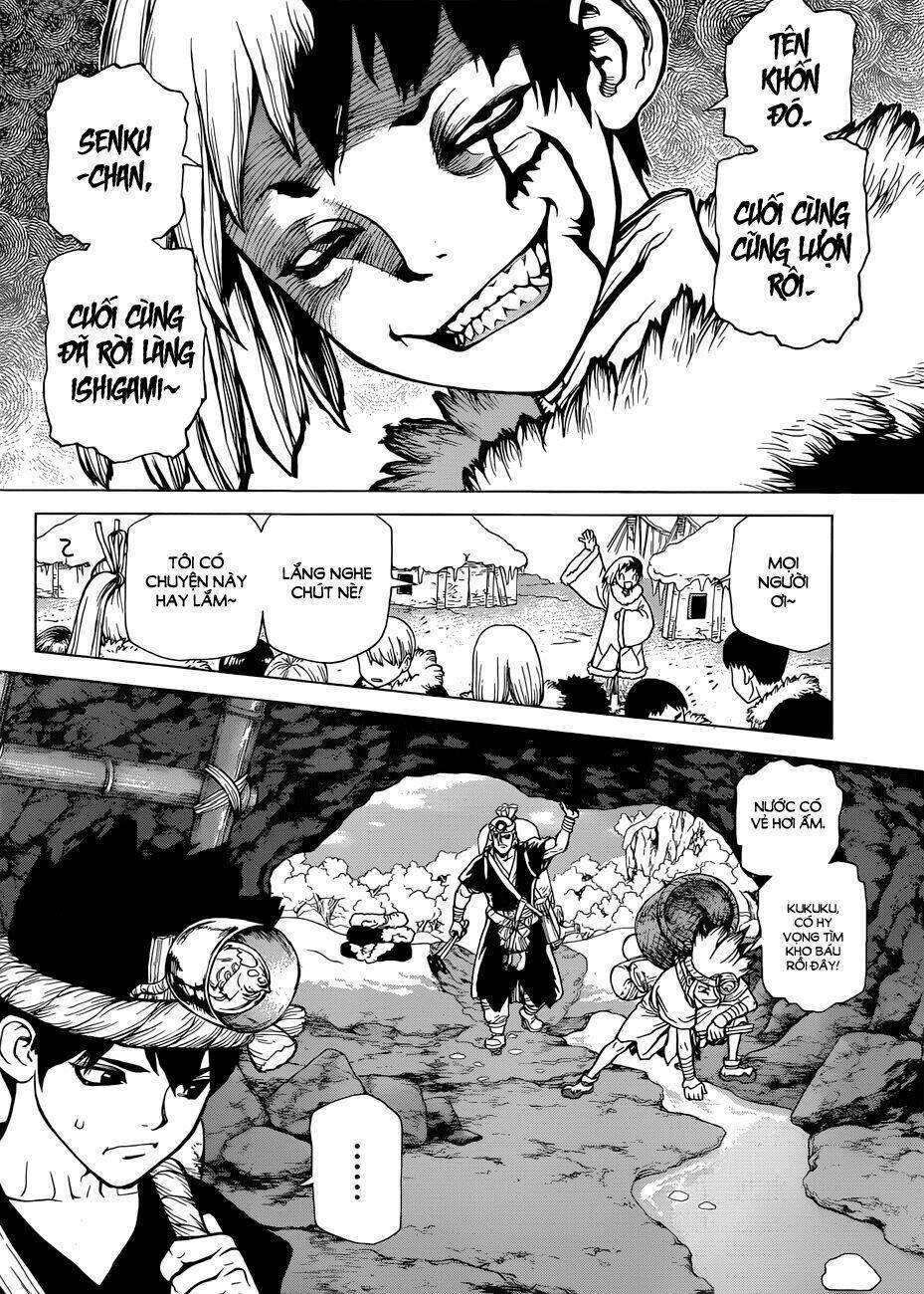 dr.stone - hồi sinh thế giới chapter 55: dungeon kho báu bắt đầu! - Trang 2