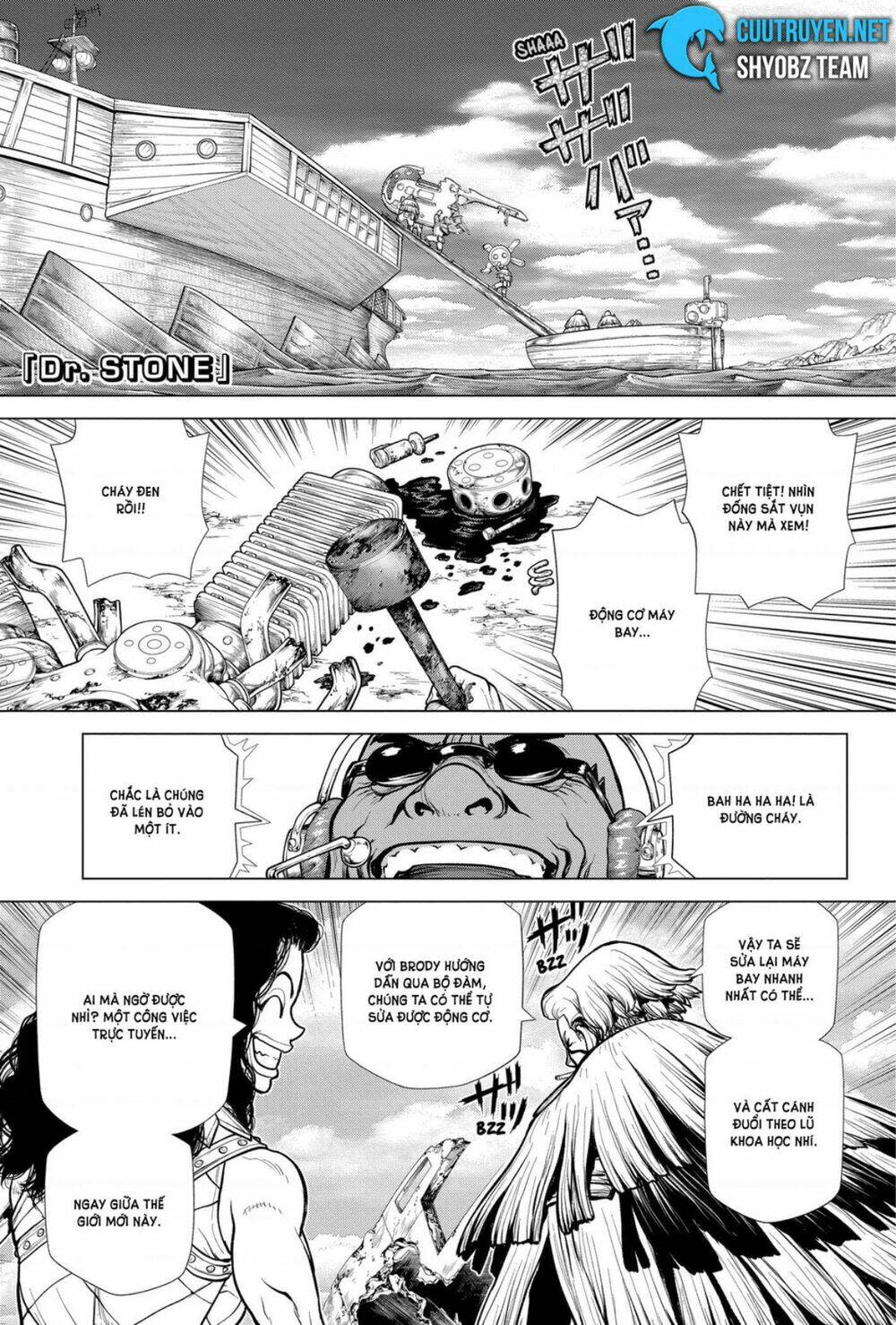 dr.stone - hồi sinh thế giới chapter 177 - Trang 2