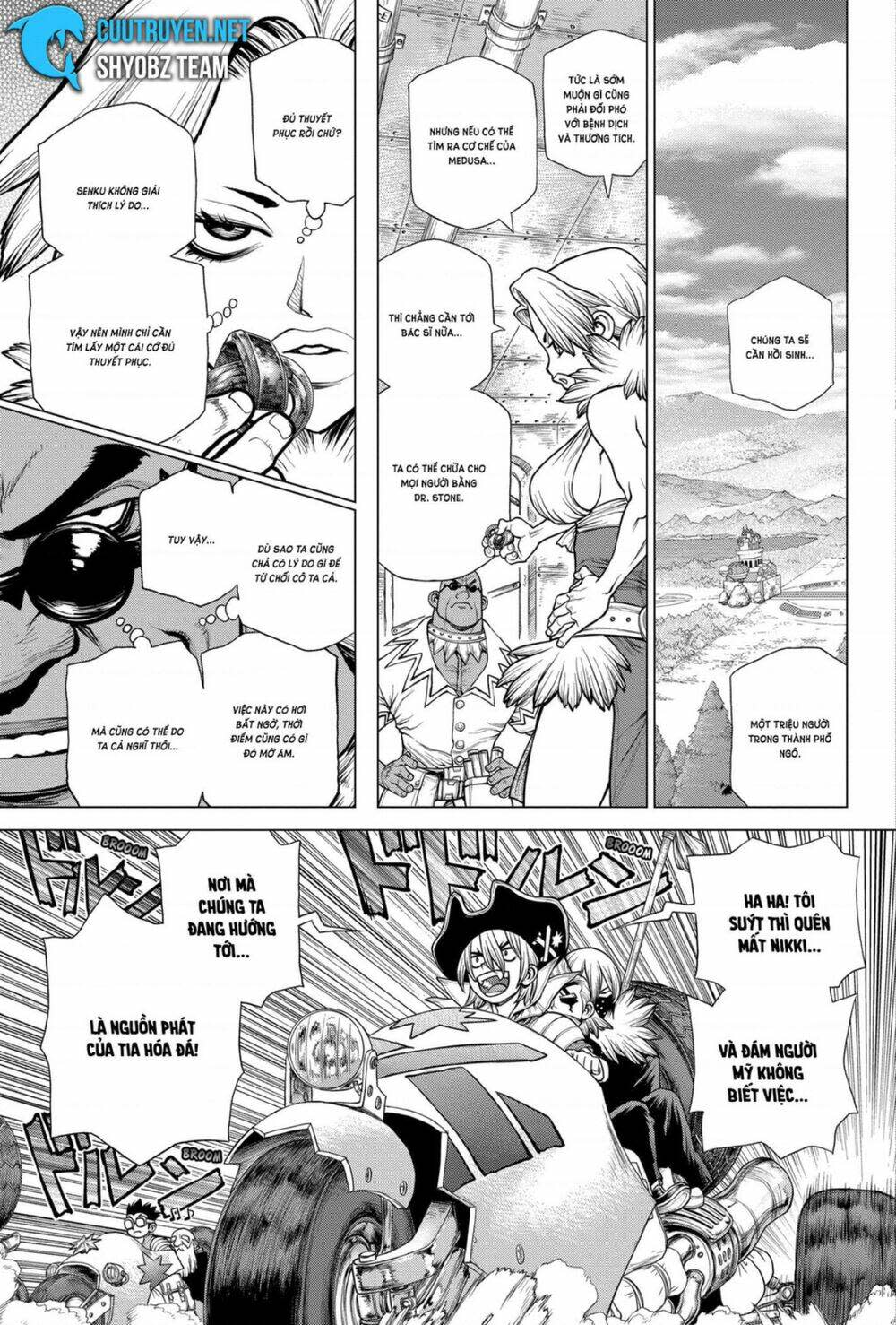 dr.stone - hồi sinh thế giới chapter 177 - Trang 2