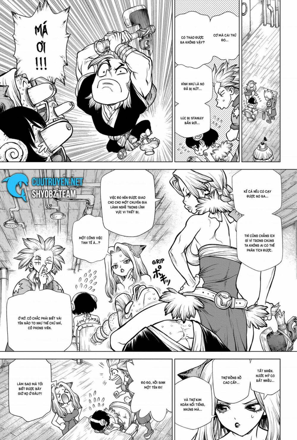 dr.stone - hồi sinh thế giới chapter 177 - Trang 2