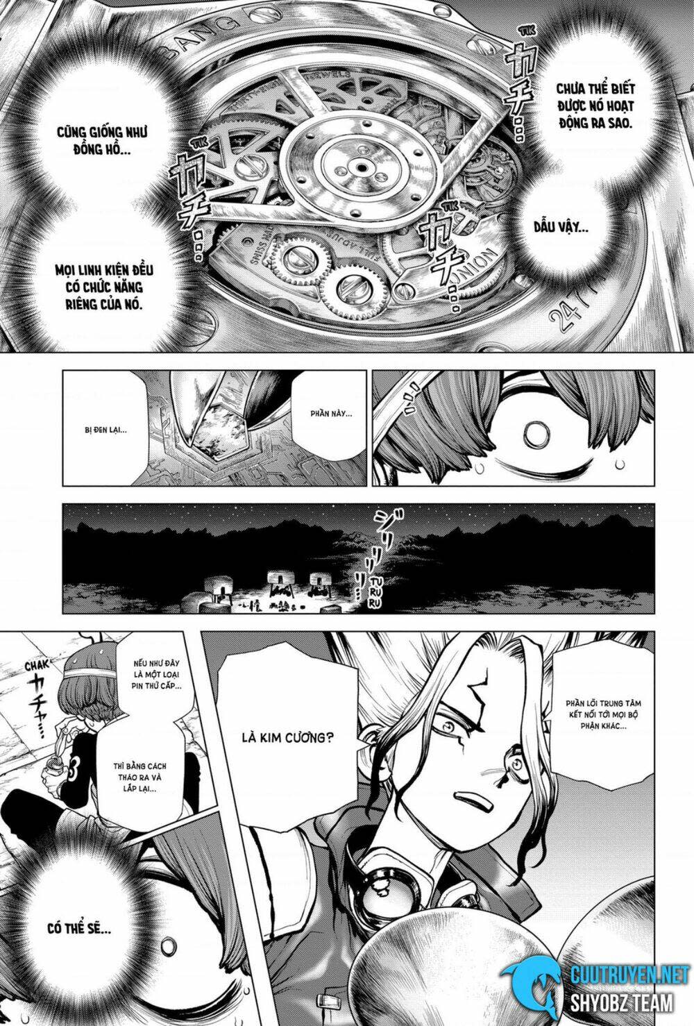 dr.stone - hồi sinh thế giới chapter 177 - Trang 2