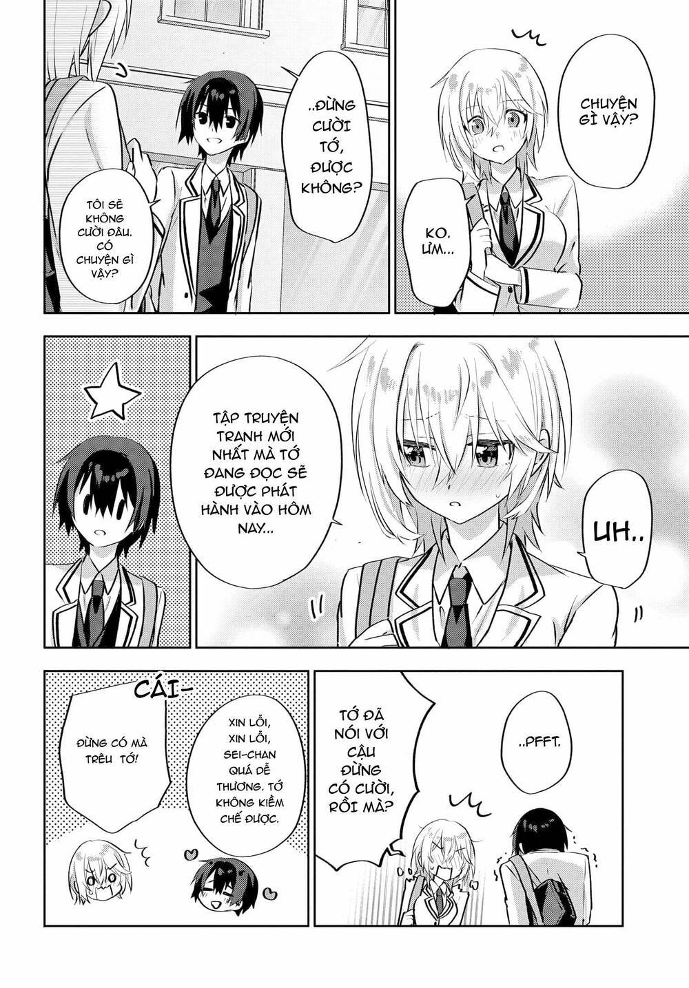 since i’ve entered the world of romantic comedy manga, i’ll do my best to make the losing heroine happy. chapter 4.2 - Trang 2