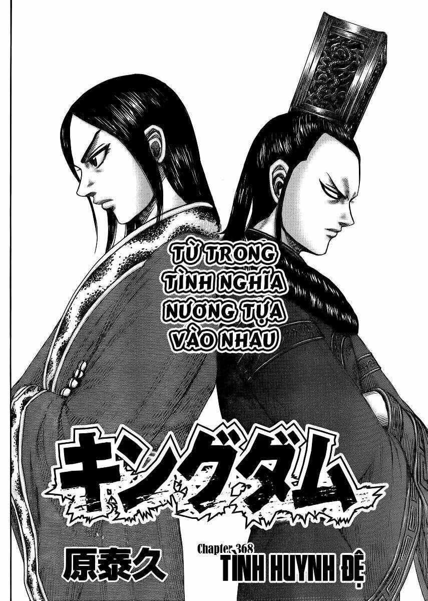 kingdom - vương giả thiên hạ chapter 368 - Next chapter 369