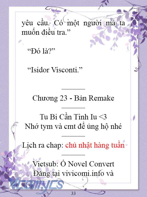 [novel] làm ác nữ bộ không tốt sao? Chương 23 - Trang 2