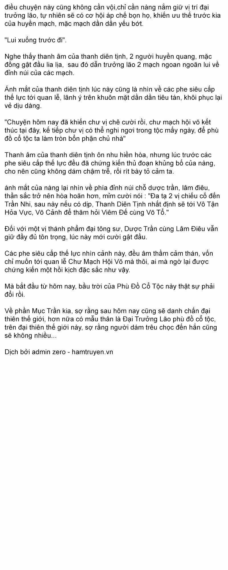 Đại chúa tể truyện chữ (bản dịch) Chapter 1436 - Trang 2