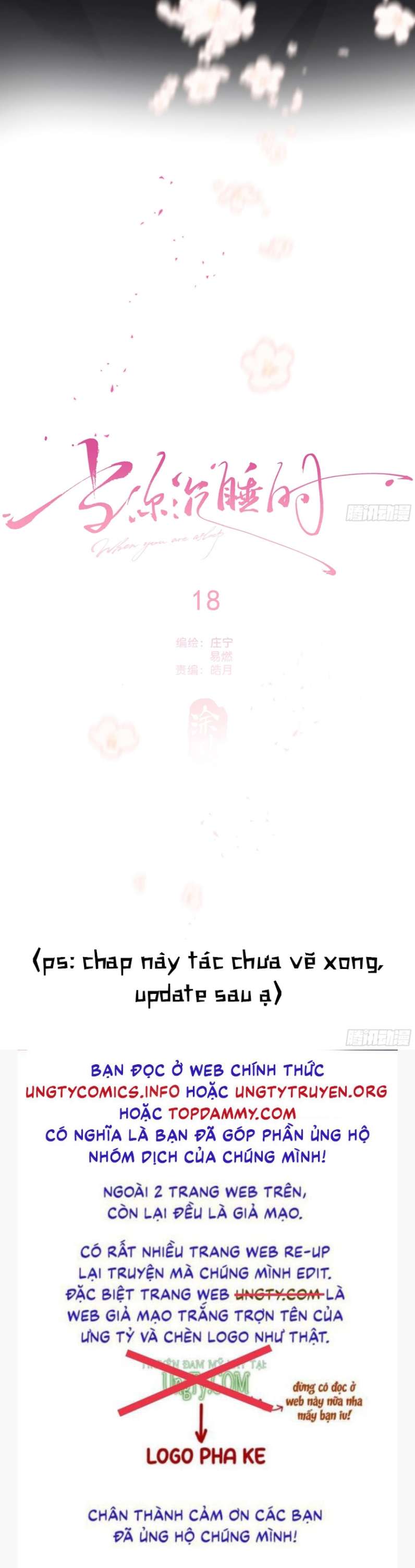 Khi Người Ngủ Say Chap 18 - Next Chap 19