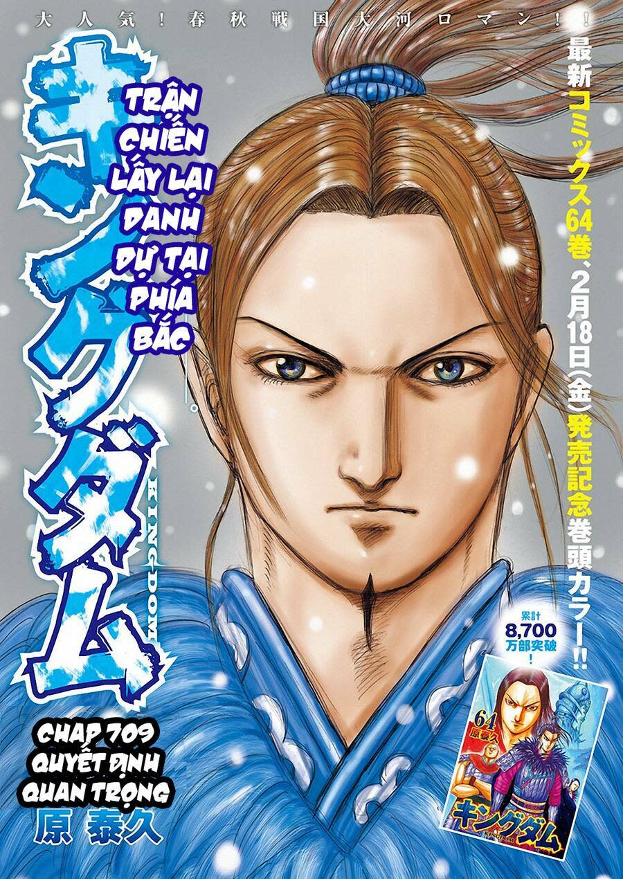 kingdom - vương giả thiên hạ chapter 709 - Next chapter 710