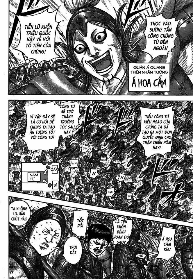 kingdom - vương giả thiên hạ chapter 538: Á hoa cẩm - Next chapter 539: kẻ thù