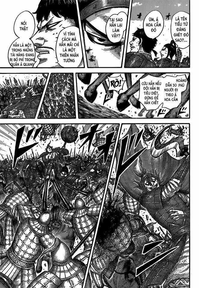 kingdom - vương giả thiên hạ chapter 538: Á hoa cẩm - Next chapter 539: kẻ thù