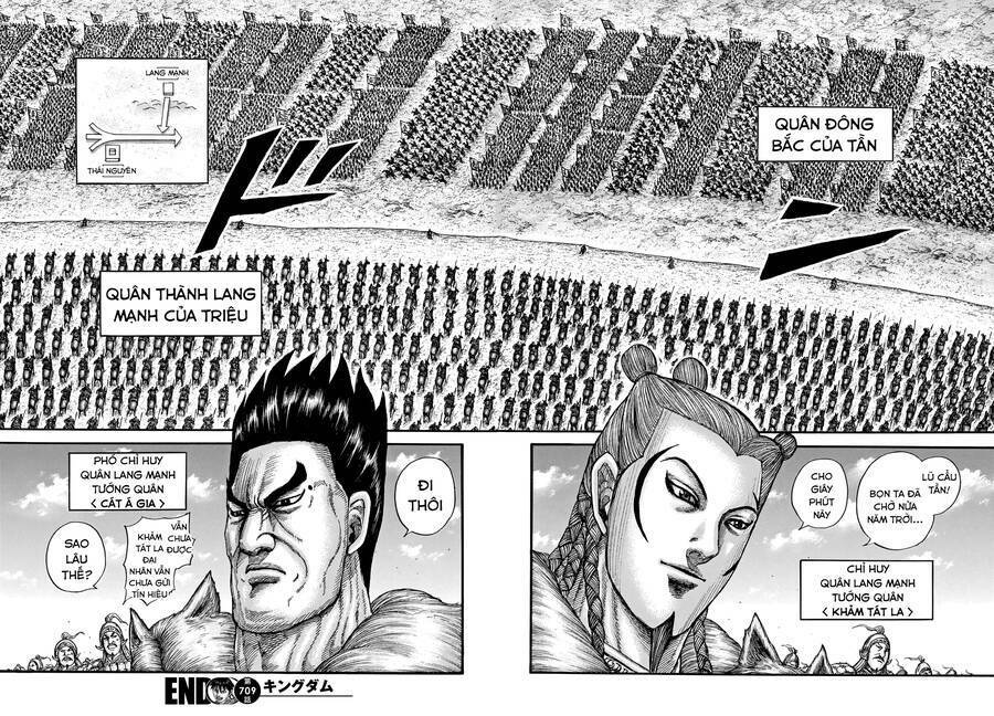 kingdom - vương giả thiên hạ chapter 709 - Next chapter 710