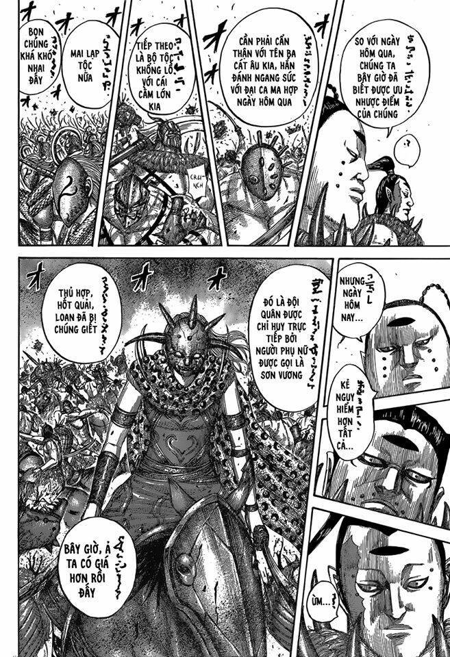 kingdom - vương giả thiên hạ chapter 538: Á hoa cẩm - Next chapter 539: kẻ thù