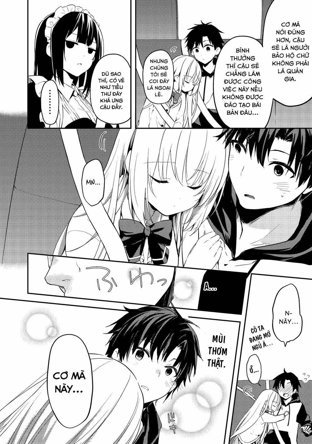 saijo no osewa takane no hana-darakena meimon-kou de, gakuin ichi no ojou-sama chapter 2 - Trang 2