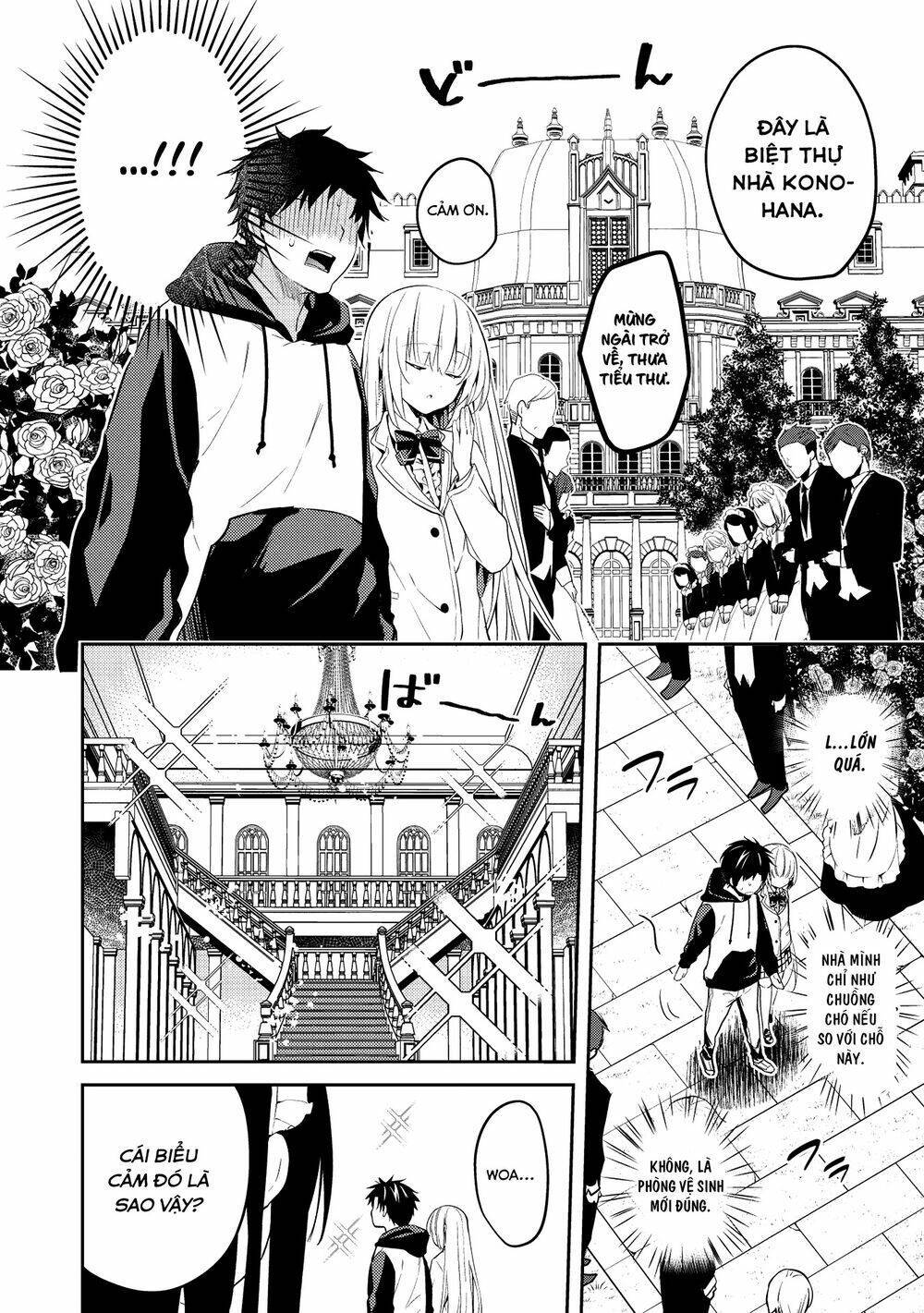 saijo no osewa takane no hana-darakena meimon-kou de, gakuin ichi no ojou-sama chapter 2 - Trang 2