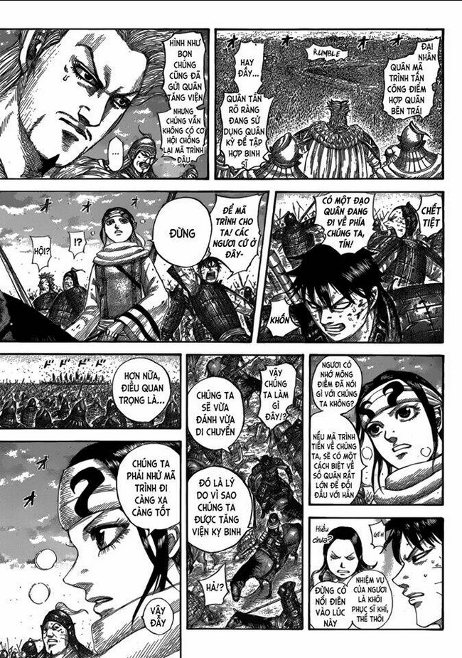 kingdom - vương giả thiên hạ chapter 534: Đến tận hoàng hôn - Next chapter 535: thiếu tư cách