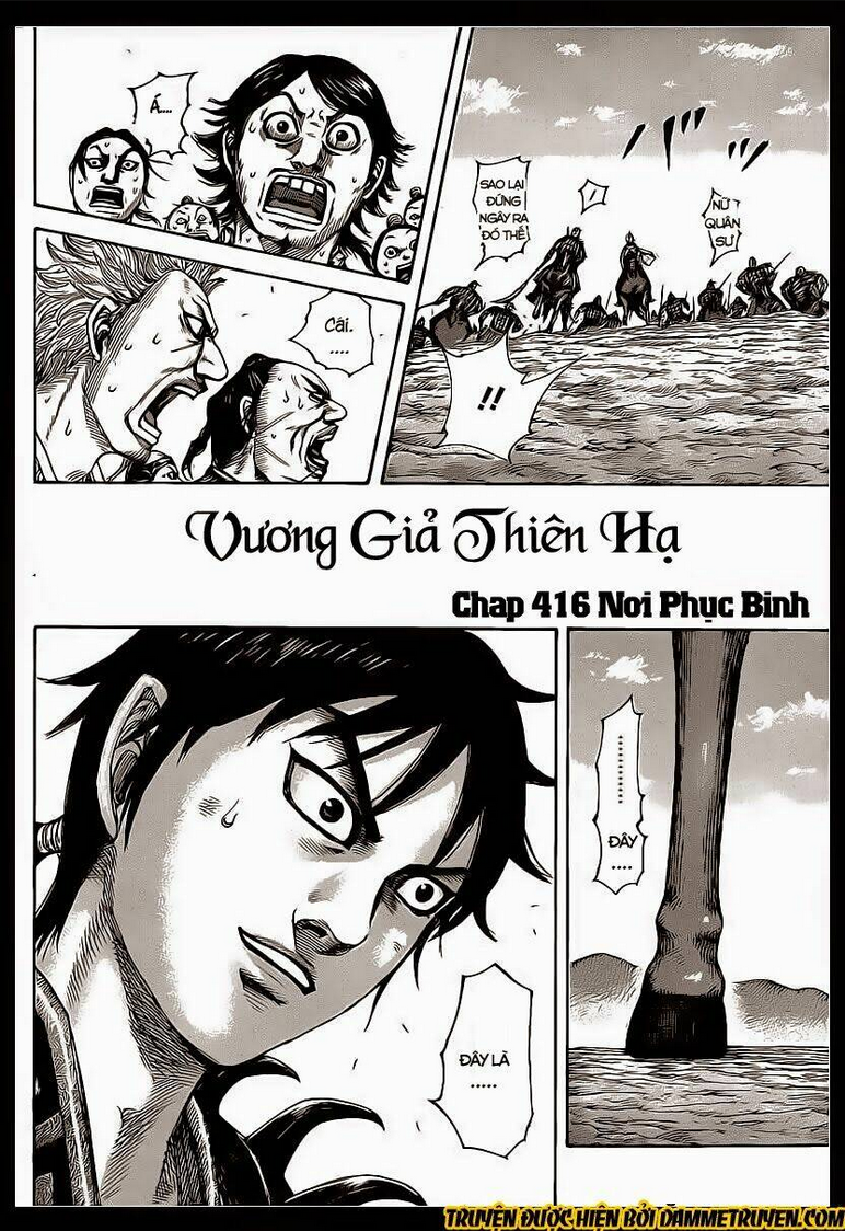 kingdom - vương giả thiên hạ chapter 416 - Next chapter 417