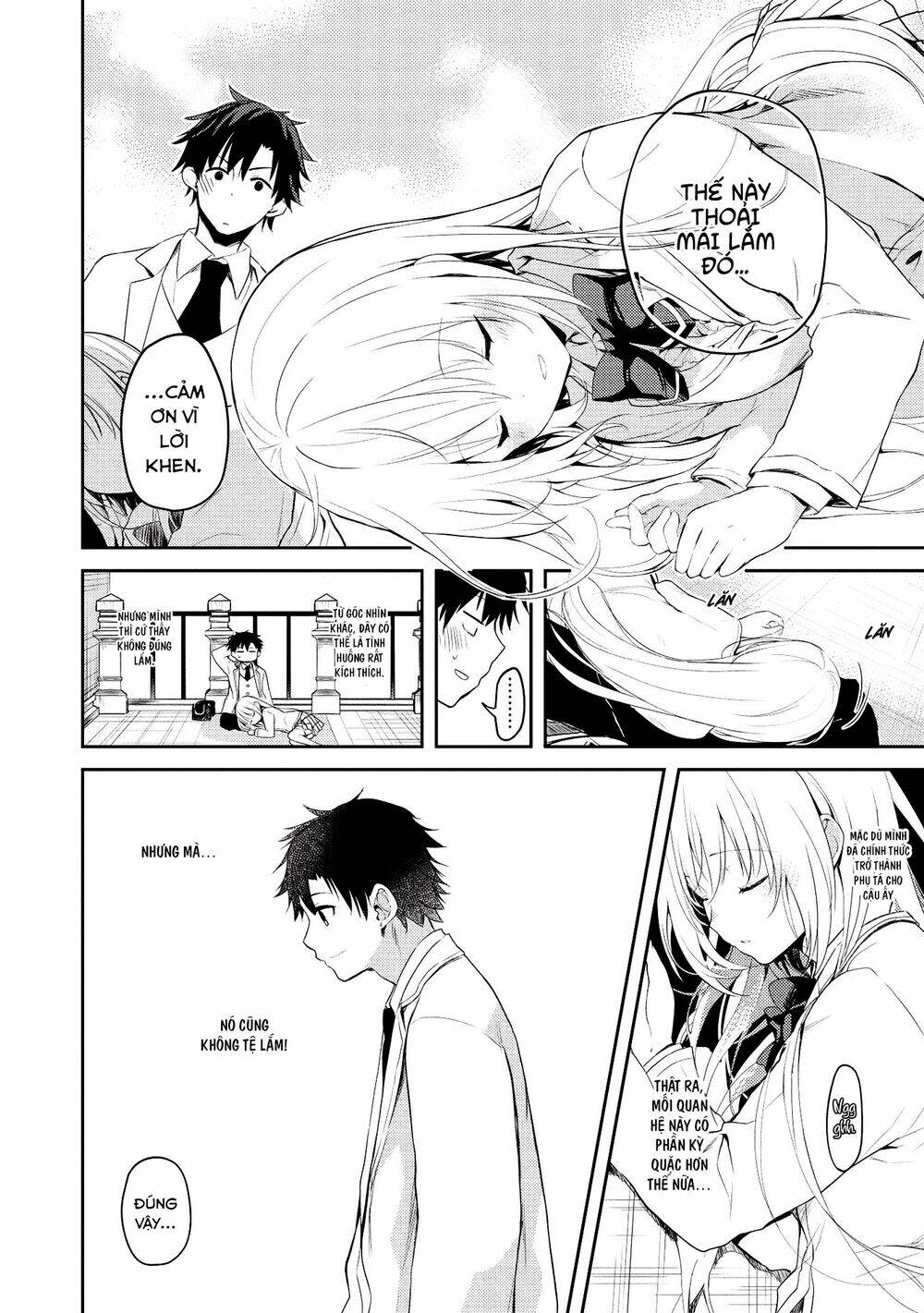 saijo no osewa takane no hana-darakena meimon-kou de, gakuin ichi no ojou-sama chapter 4 - Trang 2