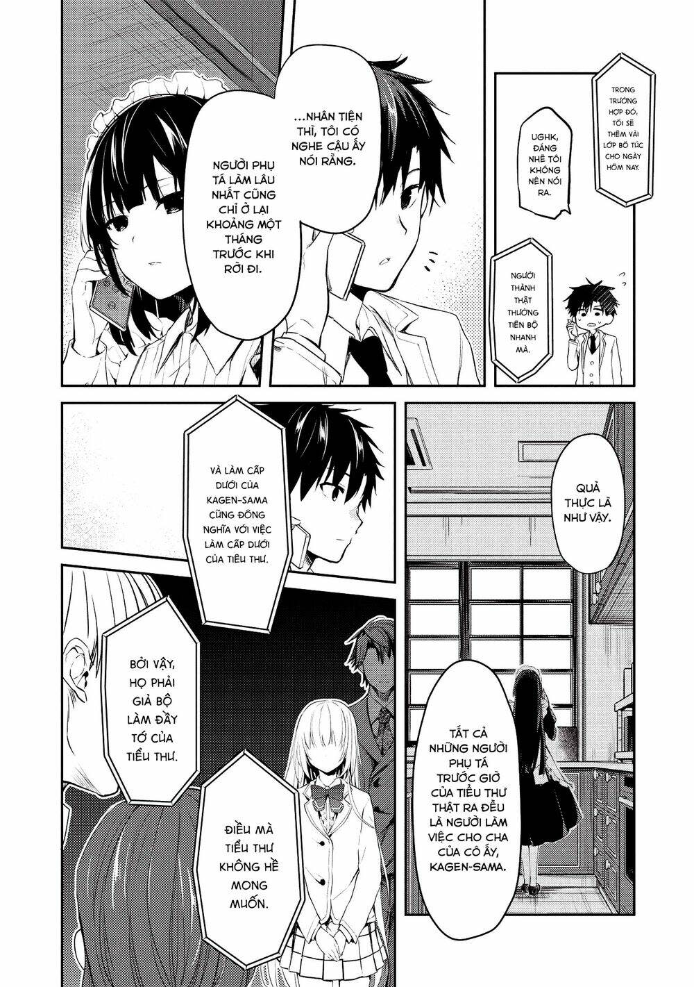 saijo no osewa takane no hana-darakena meimon-kou de, gakuin ichi no ojou-sama chapter 4 - Trang 2