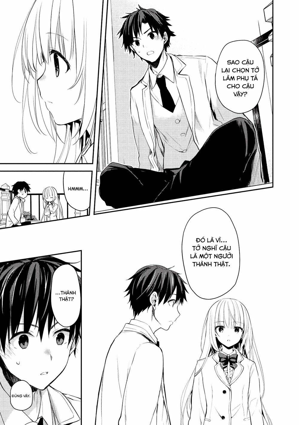 saijo no osewa takane no hana-darakena meimon-kou de, gakuin ichi no ojou-sama chapter 4 - Trang 2