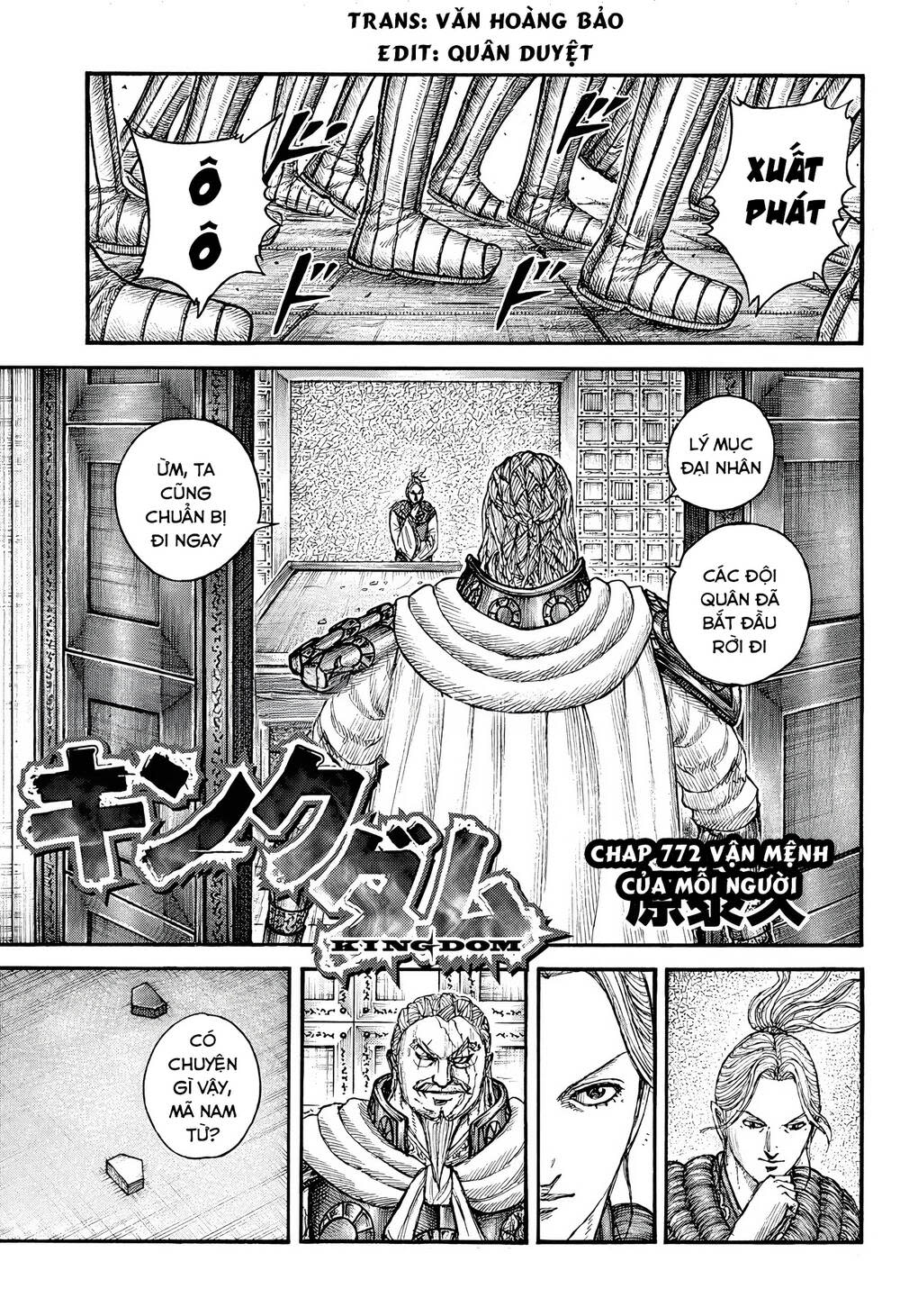 kingdom - vương giả thiên hạ chapter 772 - Next chapter 773