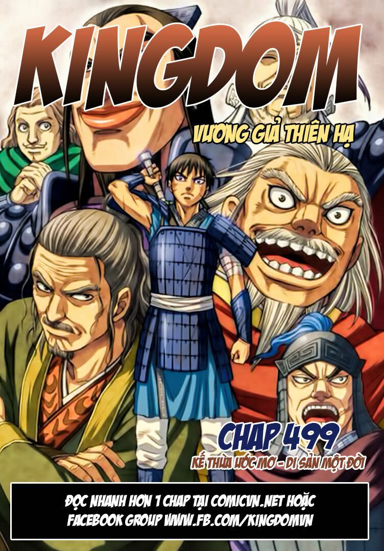 kingdom - vương giả thiên hạ chapter 499: - kế thừa ước mơ - di sản một đờ - Next chapter 500