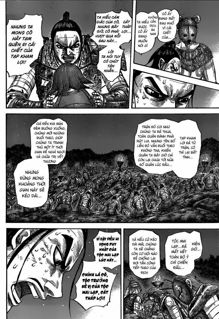 kingdom - vương giả thiên hạ chapter 567: Ánh dương ngày mai - Next chapter 568: lời thề của ba cát Âu