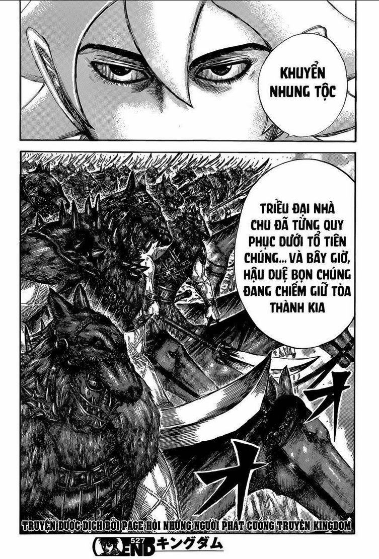 kingdom - vương giả thiên hạ chapter 527: nanh vuốt của liêu dương - Next chapter 528: hậu duệ của khuyển nhung