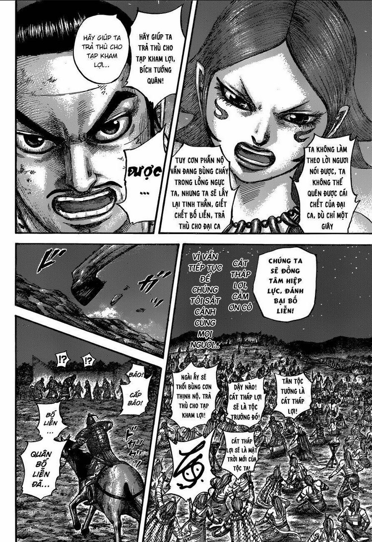 kingdom - vương giả thiên hạ chapter 567: Ánh dương ngày mai - Next chapter 568: lời thề của ba cát Âu