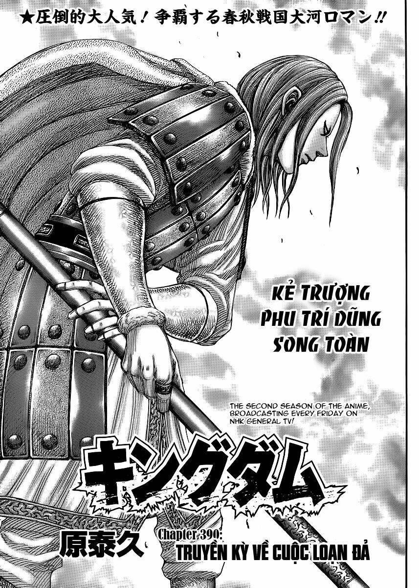 kingdom - vương giả thiên hạ chapter 390 - Next chapter 391