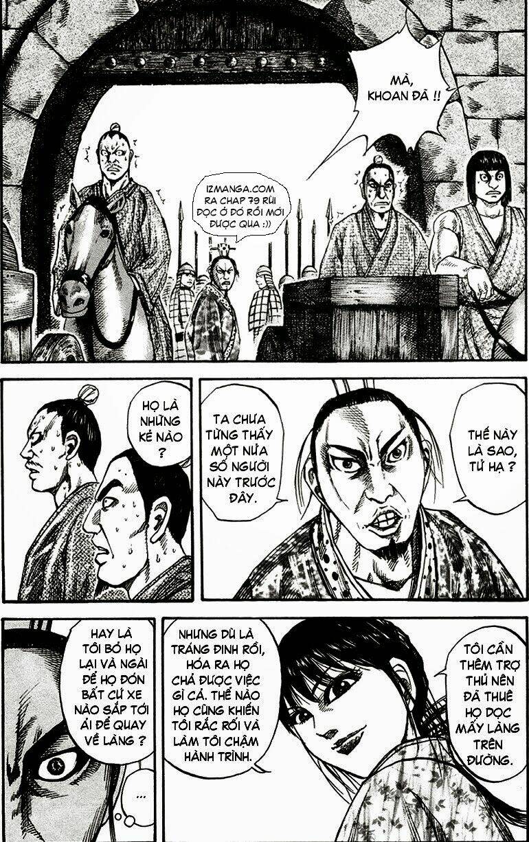 kingdom - vương giả thiên hạ chapter 78 - Next chapter 79