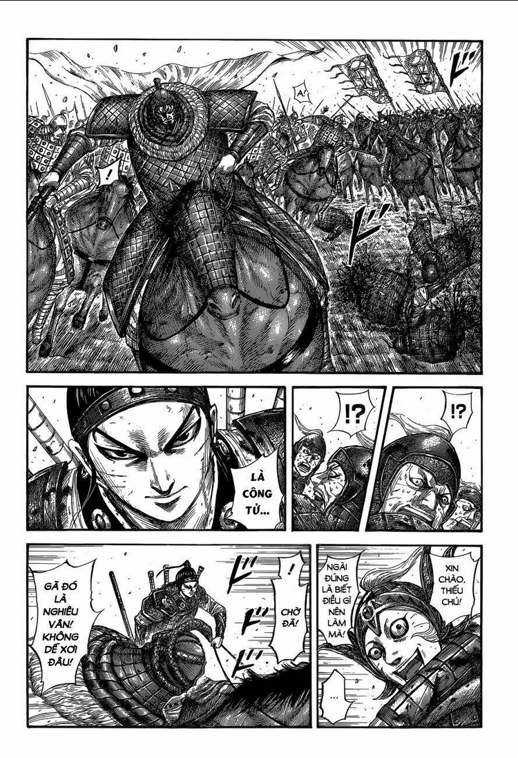 kingdom - vương giả thiên hạ chapter 560: không gian của tín - Next chapter 561: một đao gây chấn động