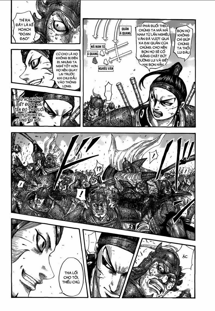 kingdom - vương giả thiên hạ chapter 560: không gian của tín - Next chapter 561: một đao gây chấn động