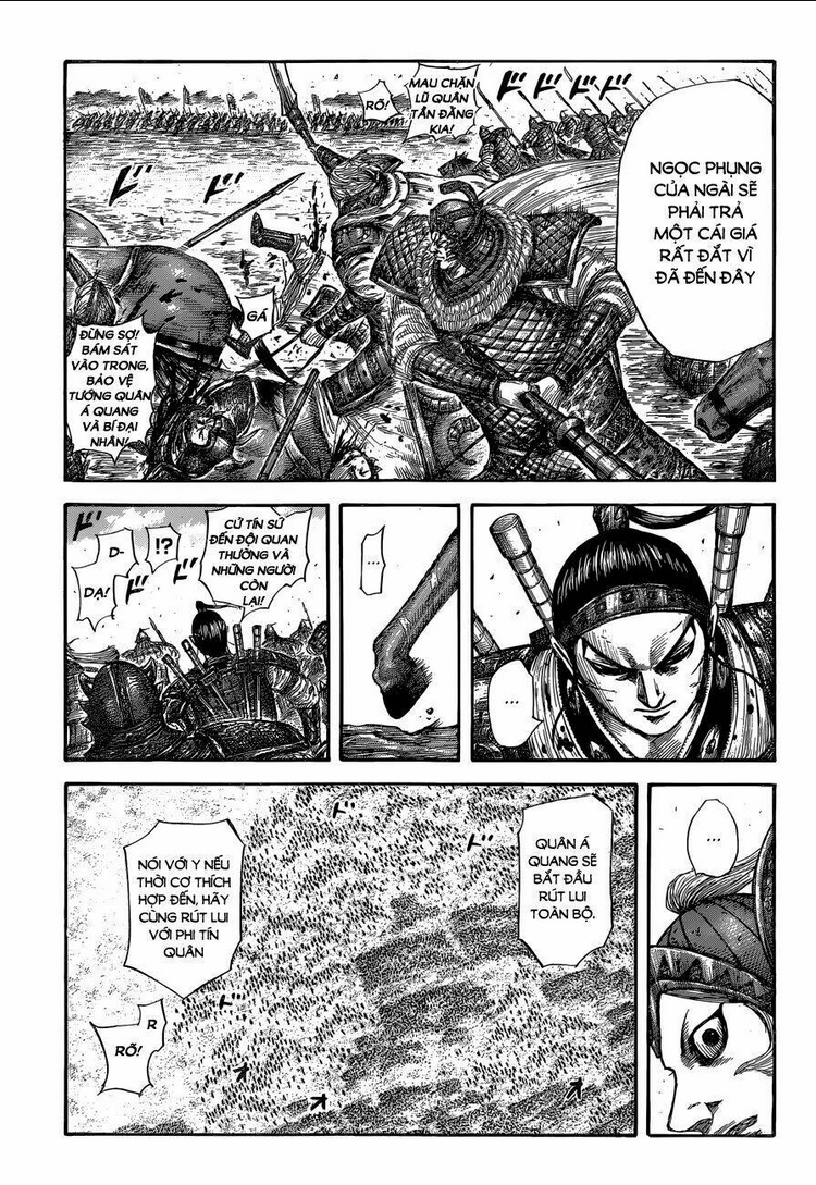 kingdom - vương giả thiên hạ chapter 560: không gian của tín - Next chapter 561: một đao gây chấn động