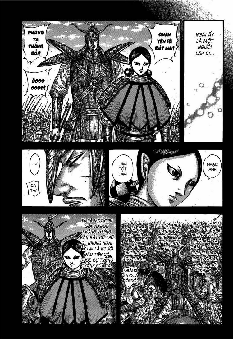 kingdom - vương giả thiên hạ chapter 560: không gian của tín - Next chapter 561: một đao gây chấn động